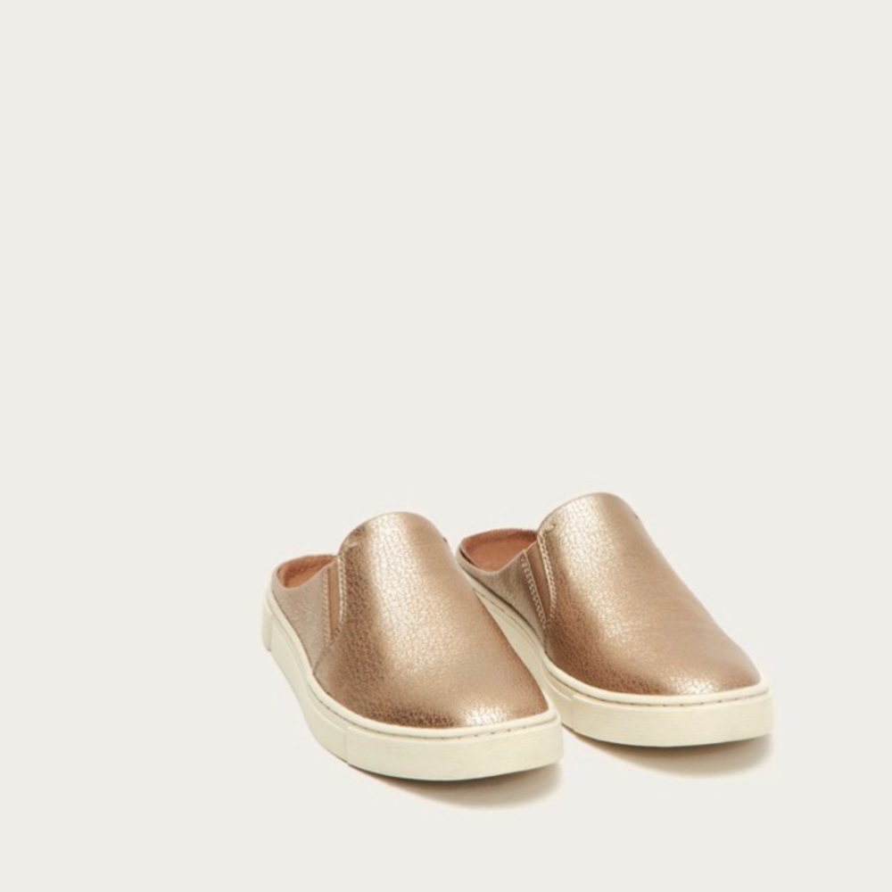 Frye Gold Ivy Mule sz 7